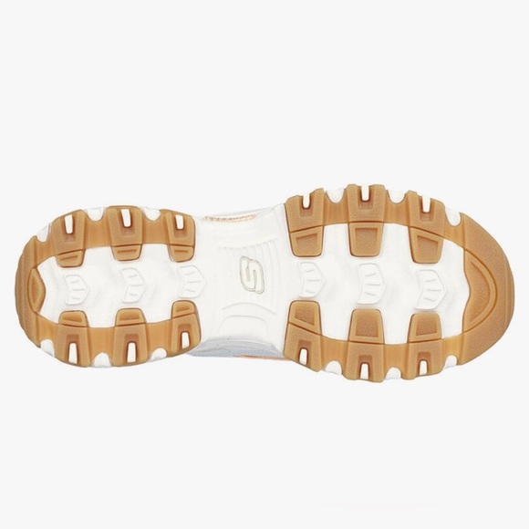 Skechers Dlites Sneaker in Natural/Multi - Picture 4 of 6